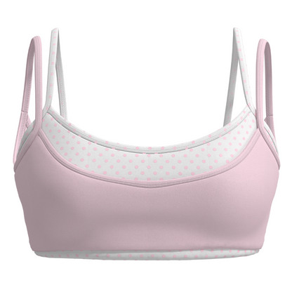 Pink & White Polka Dots Set