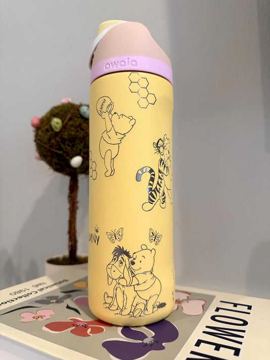 Winnie The  Pooh 24 Oz FreeSip Water  Bottle