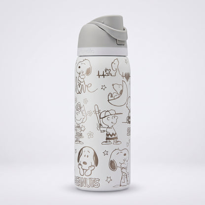 Peanuts  32oz FreeSip  Water Bottle