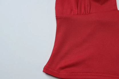 Plunge Tie Top