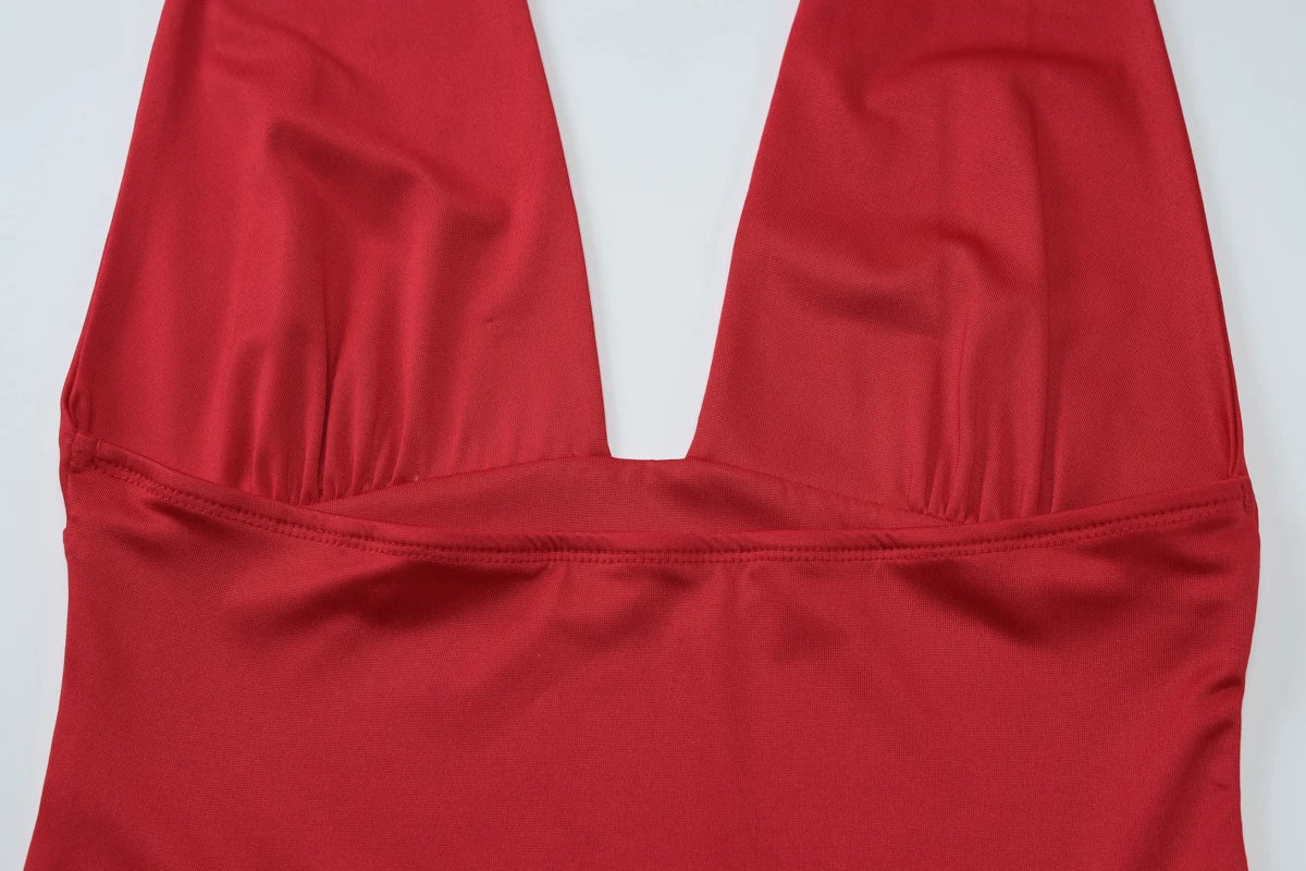 Plunge Tie Top