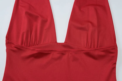Plunge Tie Top
