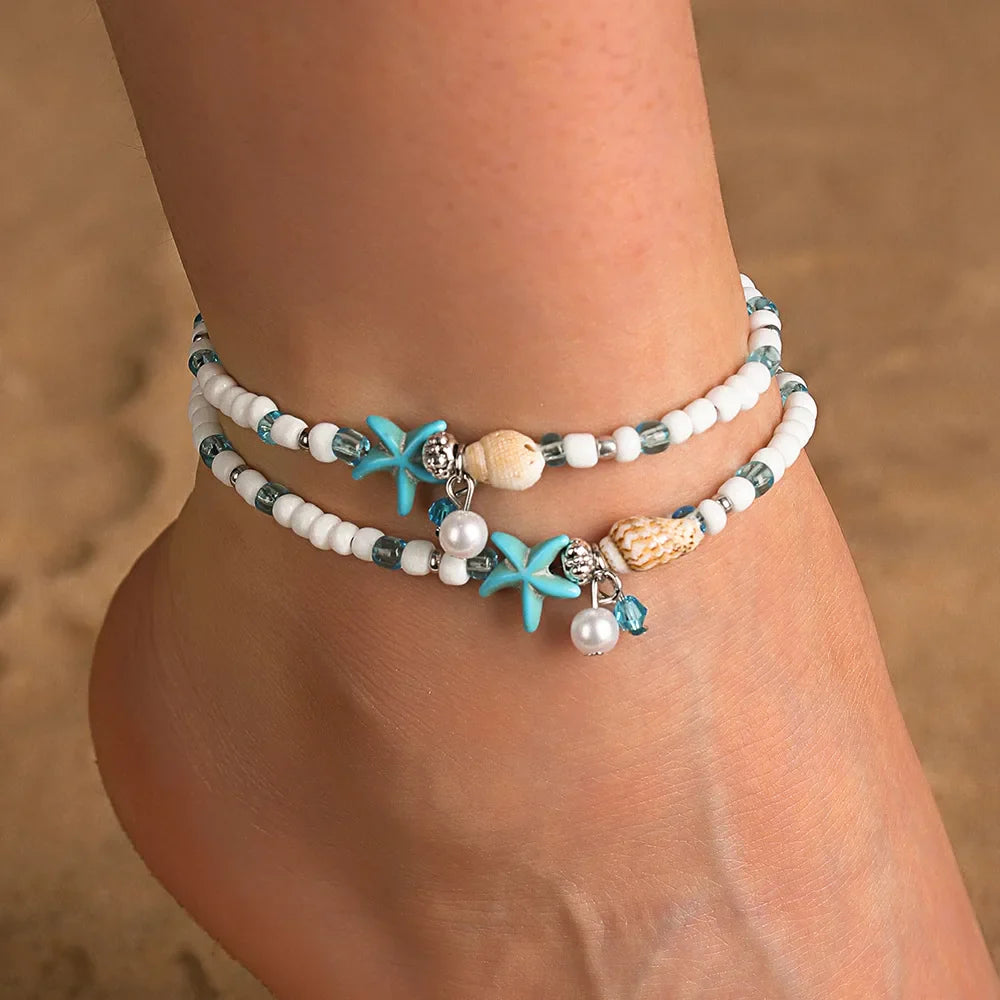 Shore Pebble Anklet