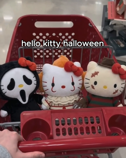 Spooky Season Hello Kitty Plush Collection