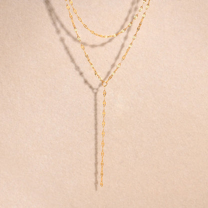Trace Lariat Necklace