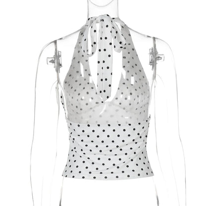 Speckle Halter Top