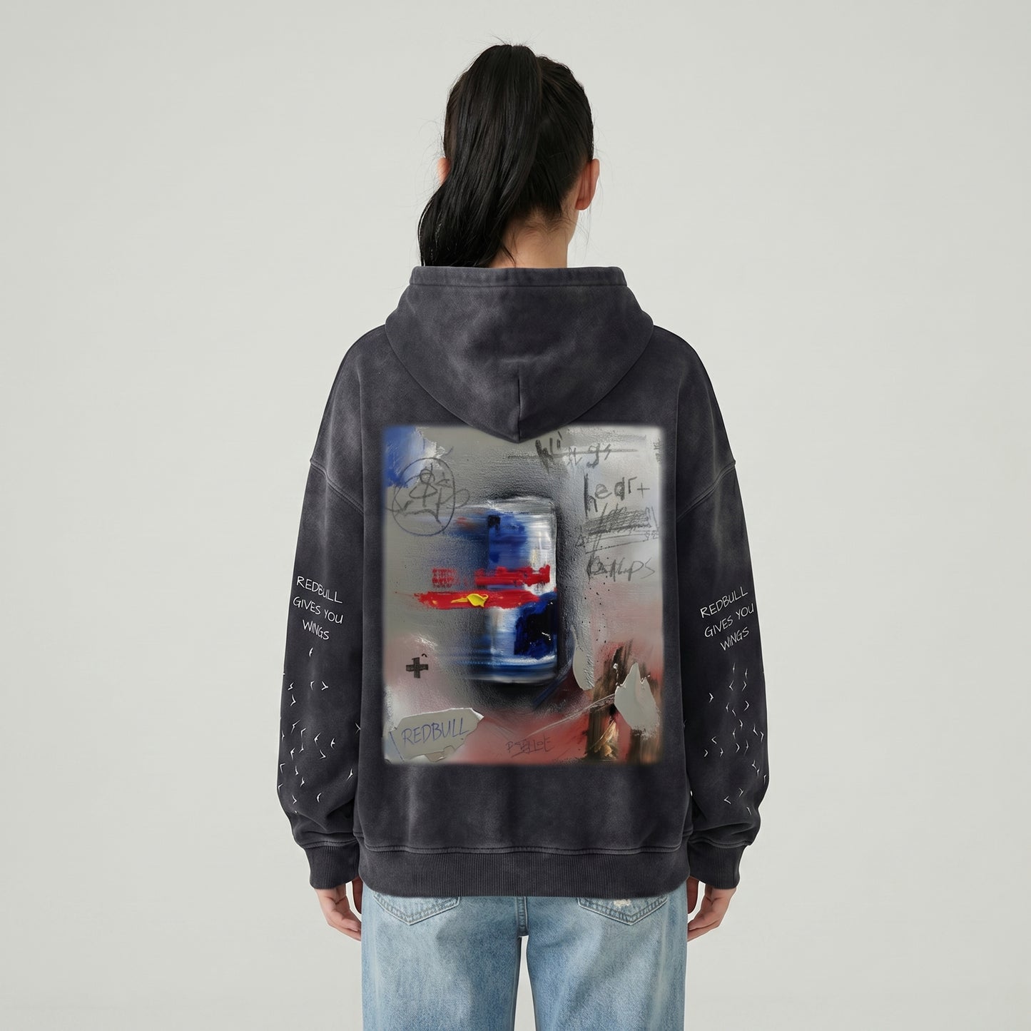 RB Abstract Graphic Hoodie