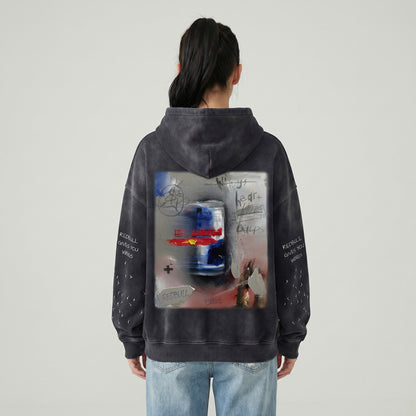 RB Abstract Graphic Hoodie