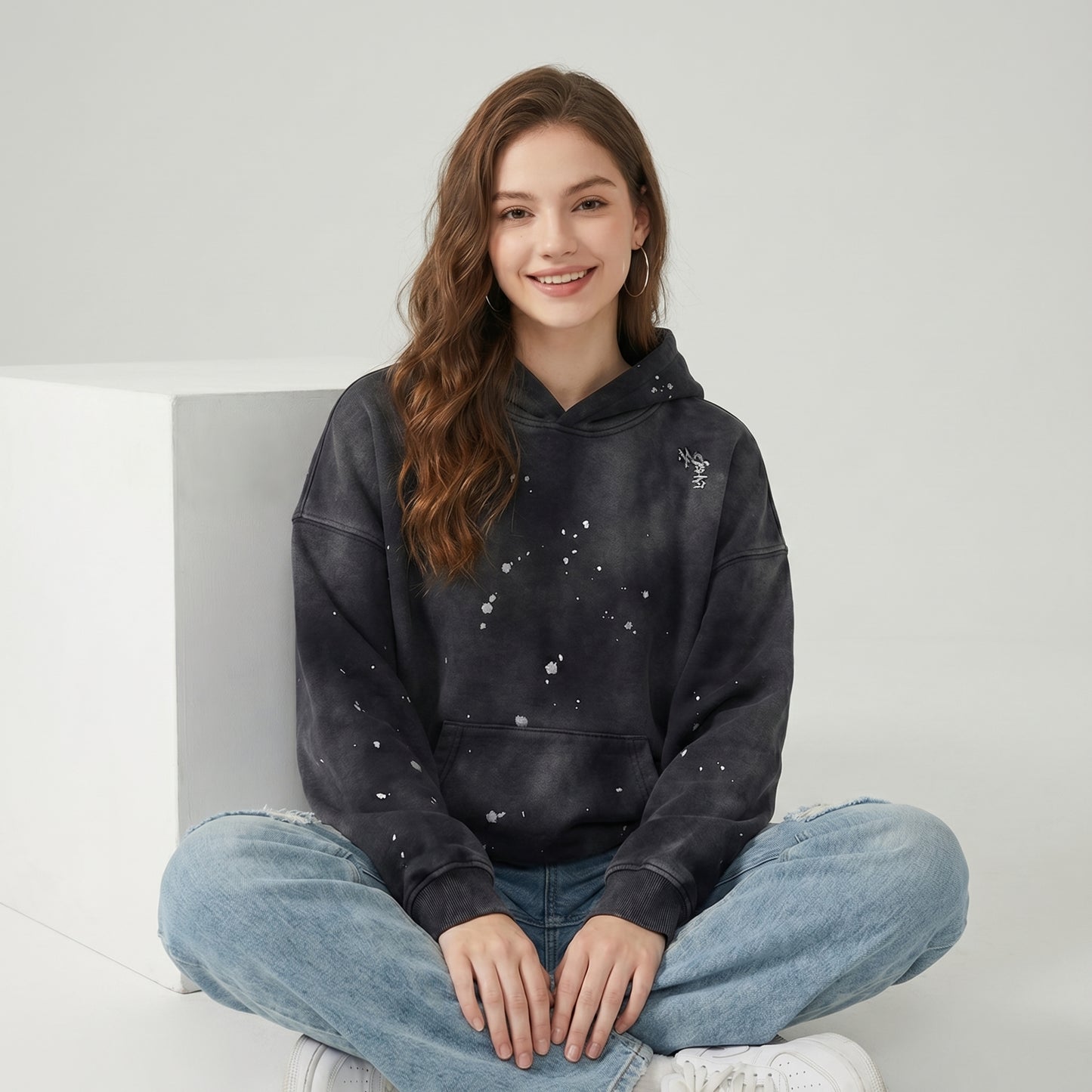 RB Abstract Graphic Hoodie