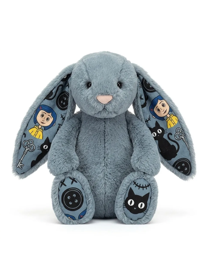 Coraline Custom Bunny Plush