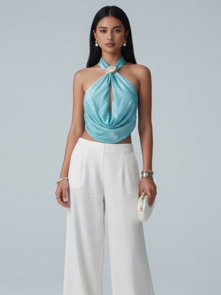 Amalfi Halter Top