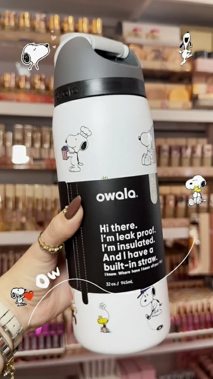 Snoopy 32 oz Freesip Water Bottle