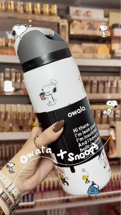 Snoopy 32 oz Freesip Water Bottle