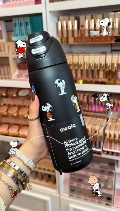 Snoopy 32 oz Freesip Water Bottle