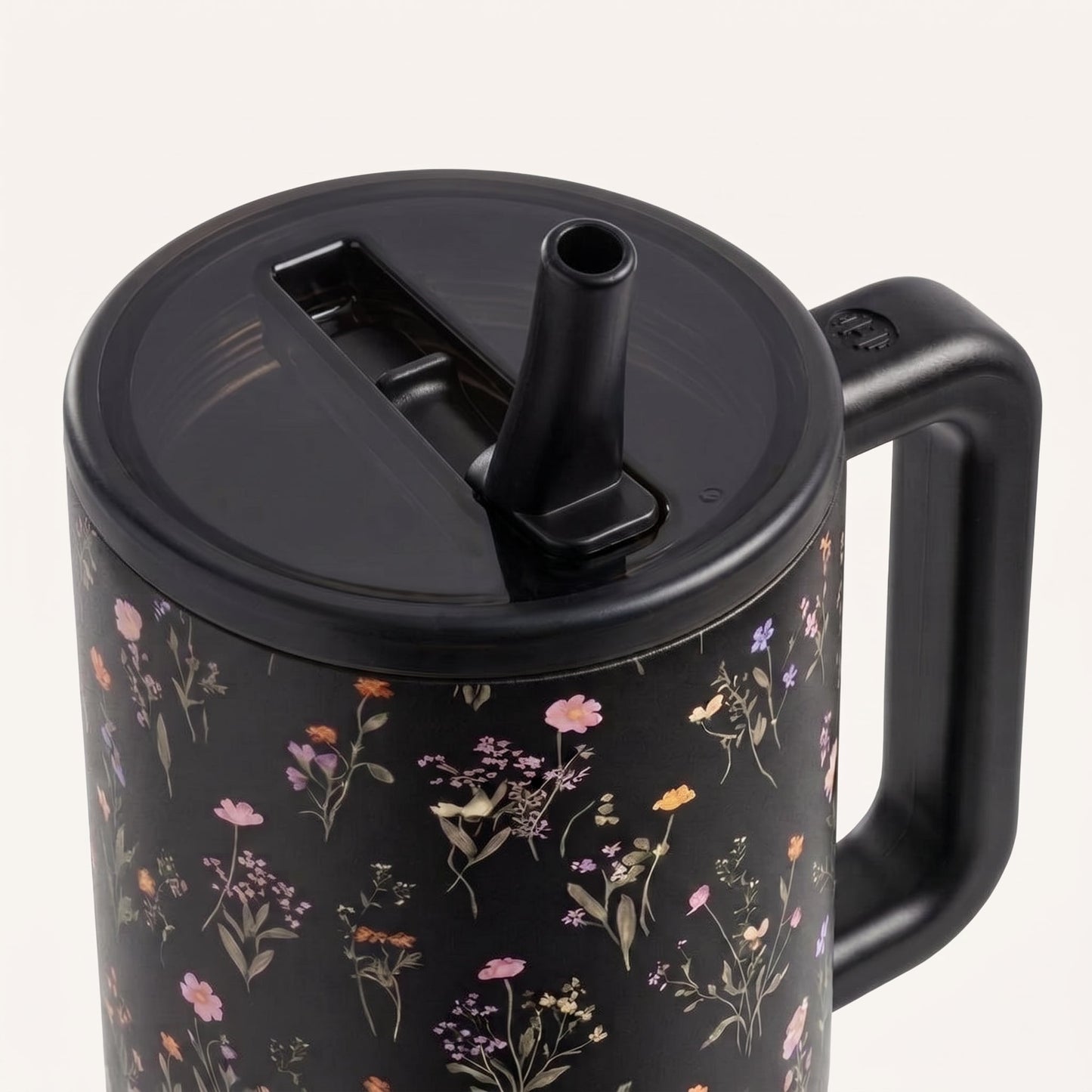 Exclusive Midnight Floral 40oz Traveler Tumbler